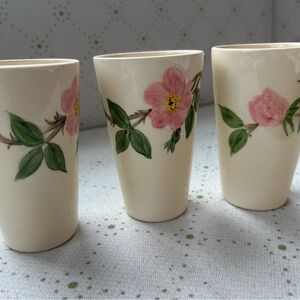 Franciscan Ceramic Tumblers - set of 7
